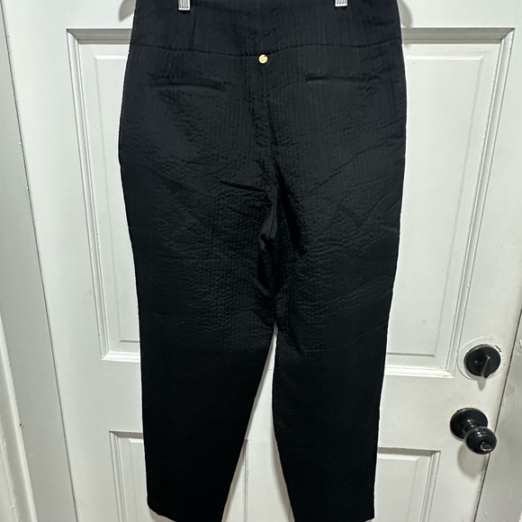 ANTIK BATIK Bianca belted crepe de chine tapered pants size Small 38 - Picture 4 of 9